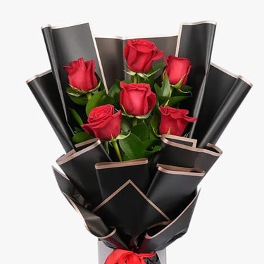 Designer Red Roses Bouquet